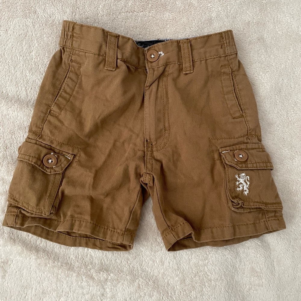 English Laundry Brown Cargo Boys Shorts